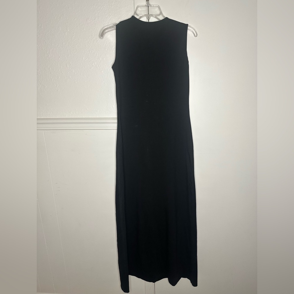 Elaa Elegant Black Maxi Sleeveless Dress size S - Picture 3 of 4